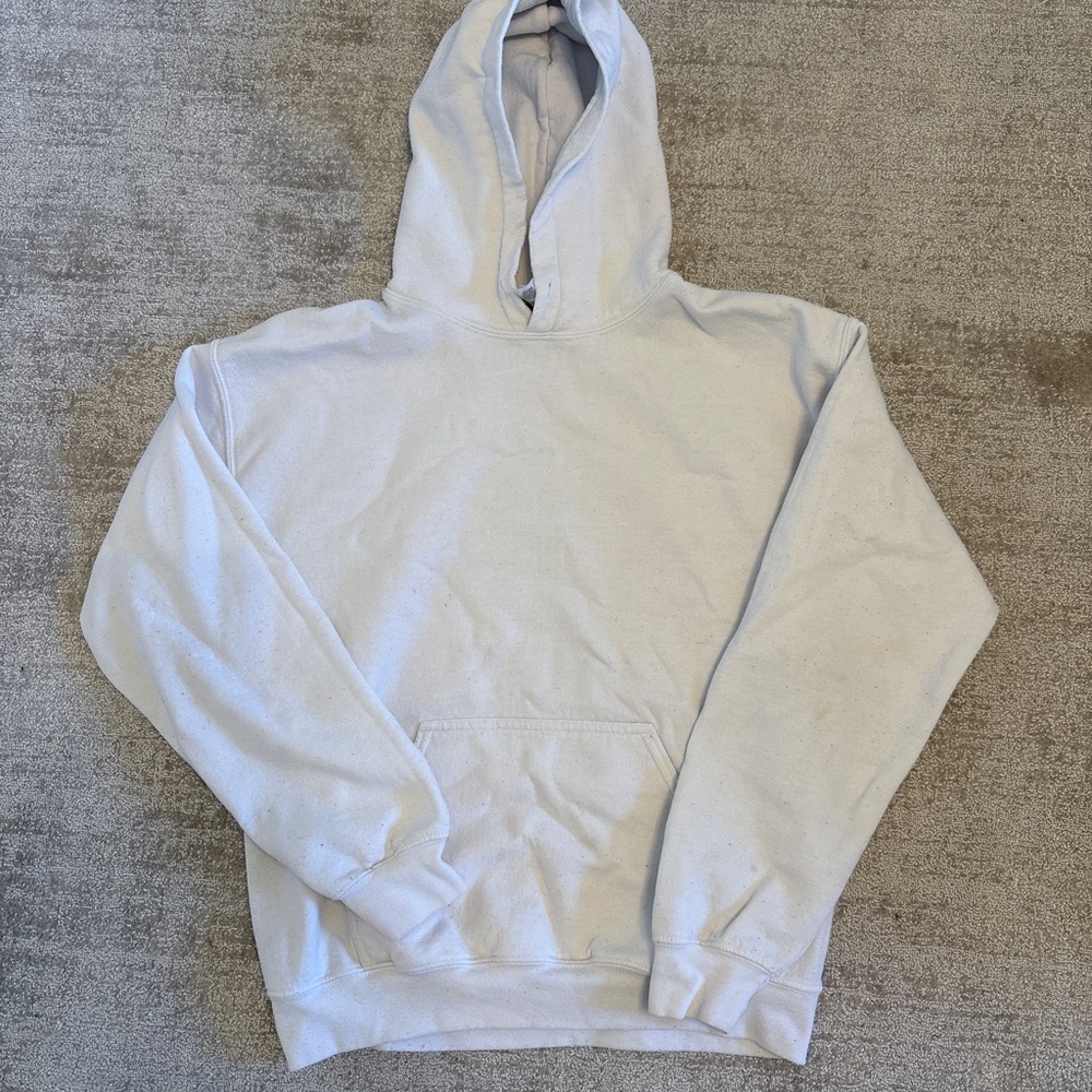 Men's White Hoodie